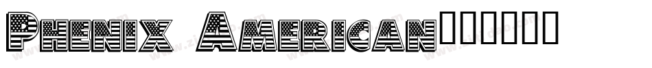 Phenix American字体转换